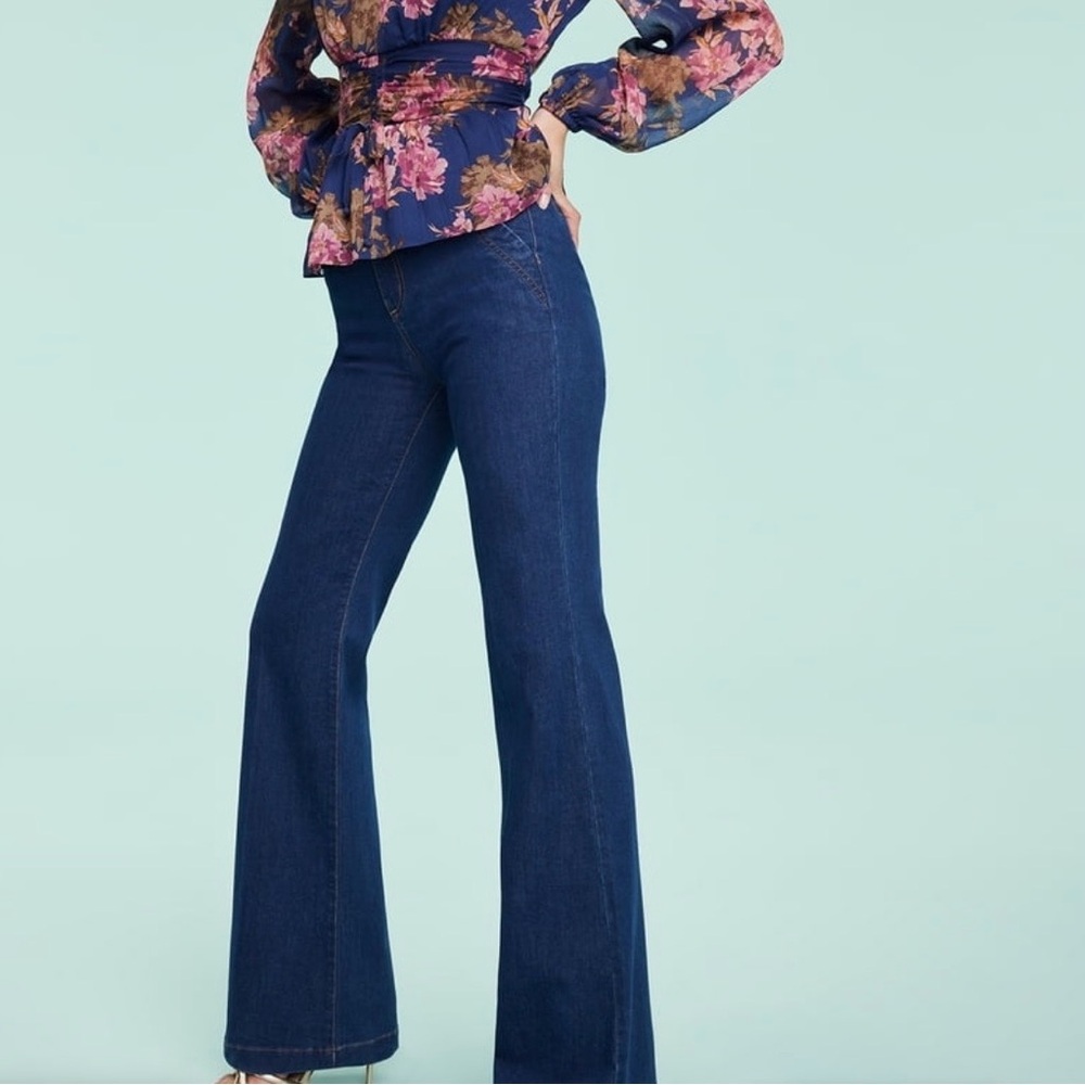 Sopha  jeans women’s size 16 flare leg trousers‎ with front and back pockets